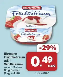 Famila Nord West Ehrmann Früchtetraum Angebot