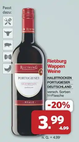 Famila Nord West Rietburg Wappen Weine Portugieser Angebot