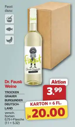 Famila Nord West Dr. Faust Weine Angebot