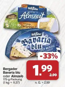 Famila Nord West Bergader Bavaria blu oder Almzeit Angebot