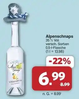 Famila Nord West Alpenschnaps Angebot