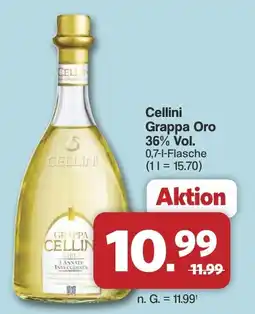 Famila Nord West Cellini Grappa Oro Angebot