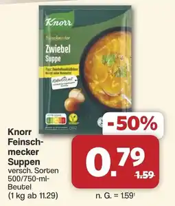 Famila Nord West Knorr Feinschmecker Suppen Angebot