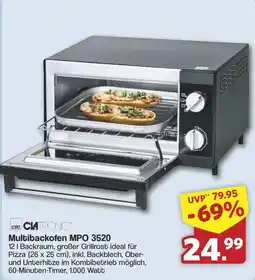 Famila Nord West CLATRONIC Multibackofen MPO 3520 Angebot