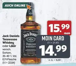Famila Nord West Jack Daniels Tennessee Whiskey Angebot