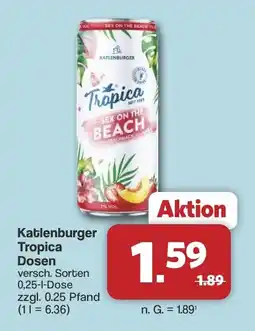 Famila Nord West Katlenburger Tropica Dosen Angebot