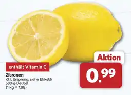 Famila Nord West Zitronen Angebot