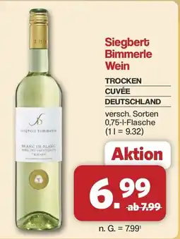 Famila Nord West Siegbert Bimmerle Wein Angebot