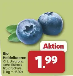 Famila Nord West Bio Heidelbeeren Angebot
