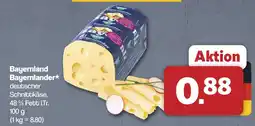 Famila Nord West Bayernland Bayernlander* deutscher Schnittkäse Angebot