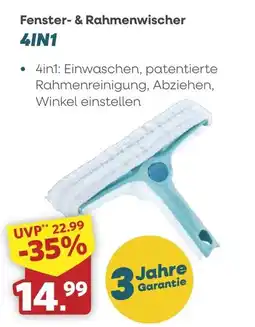 Famila Nord West Fenster- & Rahmenwischer 4IN1 Angebot
