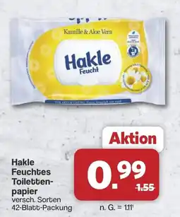 Famila Nord West Hakle Feuchtes Toilettenpapier Angebot