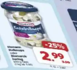 Famila Nord West Homann Rollmops oder Räuchermack turing Angebot