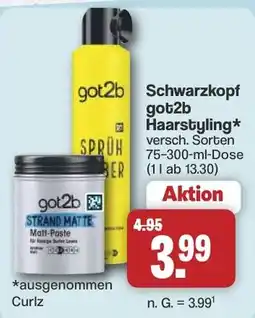 Famila Nord West Schwarzkopf got2b Haarstyling* Angebot