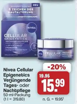 Famila Nord West Nivea Cellular Epigenetics Verjüngende Tages- oder Nacht Pflege Angebot