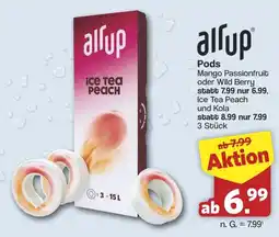 Famila Nord West allup Pods Ice Tea Peach Angebot