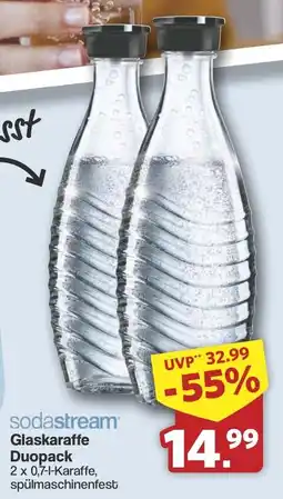 Famila Nord West sodastream Glaskaraffe Angebot