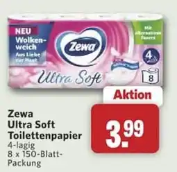 Combi Zewa Ultra Soft Toilettenpapier Angebot