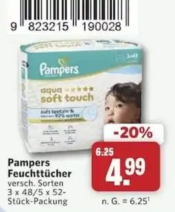 Combi Pampers Feuchttücher Angebot