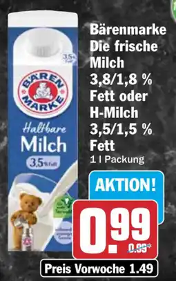 HIT Bärenmarke Halbfare Milch Angebot