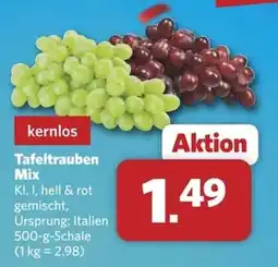 Combi kernlos Tafeltrauben Mix Angebot