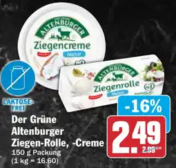 HIT Der Grüne Altenburger Ziegen-Rolle, -Creme Angebot