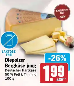 HIT Diepolzer Bergkäse jung Angebot