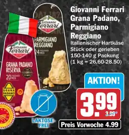 HIT Giovanni Ferrari Grana Padano, Parmigiano Reggiano Angebot