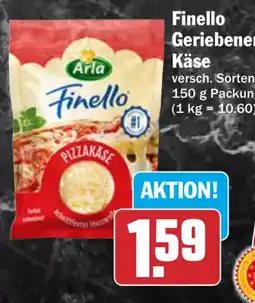 HIT Arla Finello Geriebener Käse Angebot