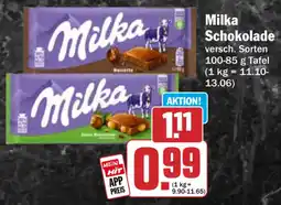 HIT Milka Schokolade Angebot