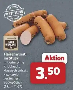 Combi Goldmarie Fleischwurst im Stück Angebot