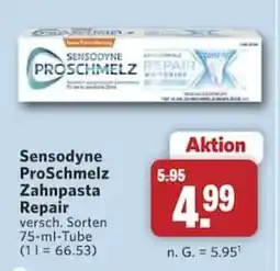 Combi Sensodyne ProSchmelz Zahnpasta Repair Angebot