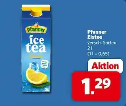 Combi Pfanner ice tea Angebot