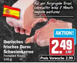 HIT Iberisches frisches Duroc Schweinekarree Angebot