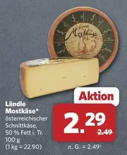 Combi Ländle Mostkäse Angebot