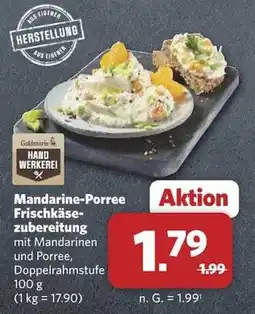 Combi Goldmarie Mandarine-Porree Frischkäsezubereitung Angebot