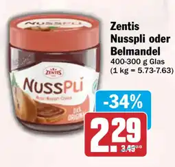 HIT Zentis Nusspli Angebot