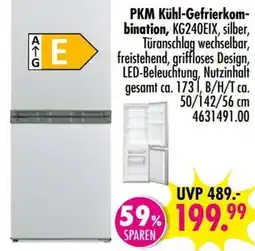 Möbel Boss PKM Kühl-Gefrierkombination Angebot
