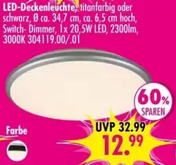 Möbel Boss LED-Deckenleuchte Angebot