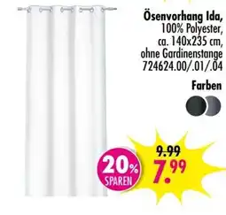Möbel Boss Ösenvorhang Ida Angebot