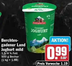 HIT Berchtesgadener Land Joghurt mild Angebot