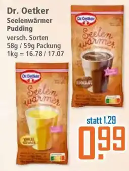 Klaas und Kock Dr. Oetker Seelenwärmer Pudding Angebot