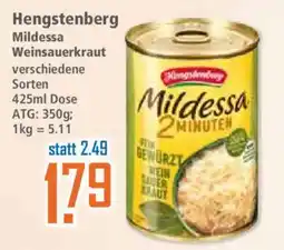Klaas und Kock Hengstenberg Mildessa Weinsauerkraut Angebot