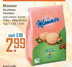 Klaas und Kock Manner Haselnuss Törtchen Angebot