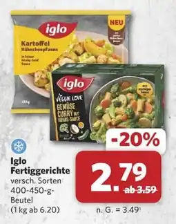 Combi iglo Fertiggerichte Angebot