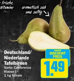 HIT Tafelbirnen Conference Angebot