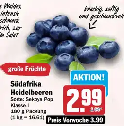 HIT Südafrika Heidelbeeren Angebot