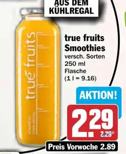 HIT true fruits Smoothies Angebot