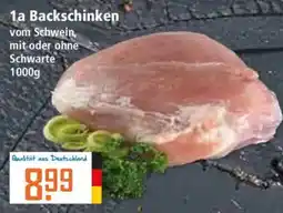 Klaas und Kock 1a Backschinken Angebot