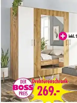 Möbel Boss Drehtürenschrank Angebot